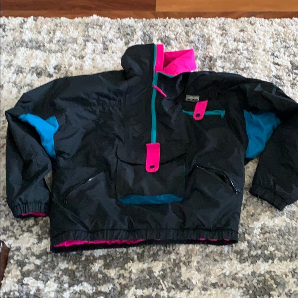 Vintage Jansport pullover windbreaker M